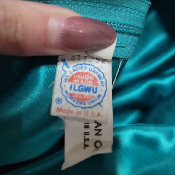 Blue Ball Gown Prom Dress - Picture 6 of 7